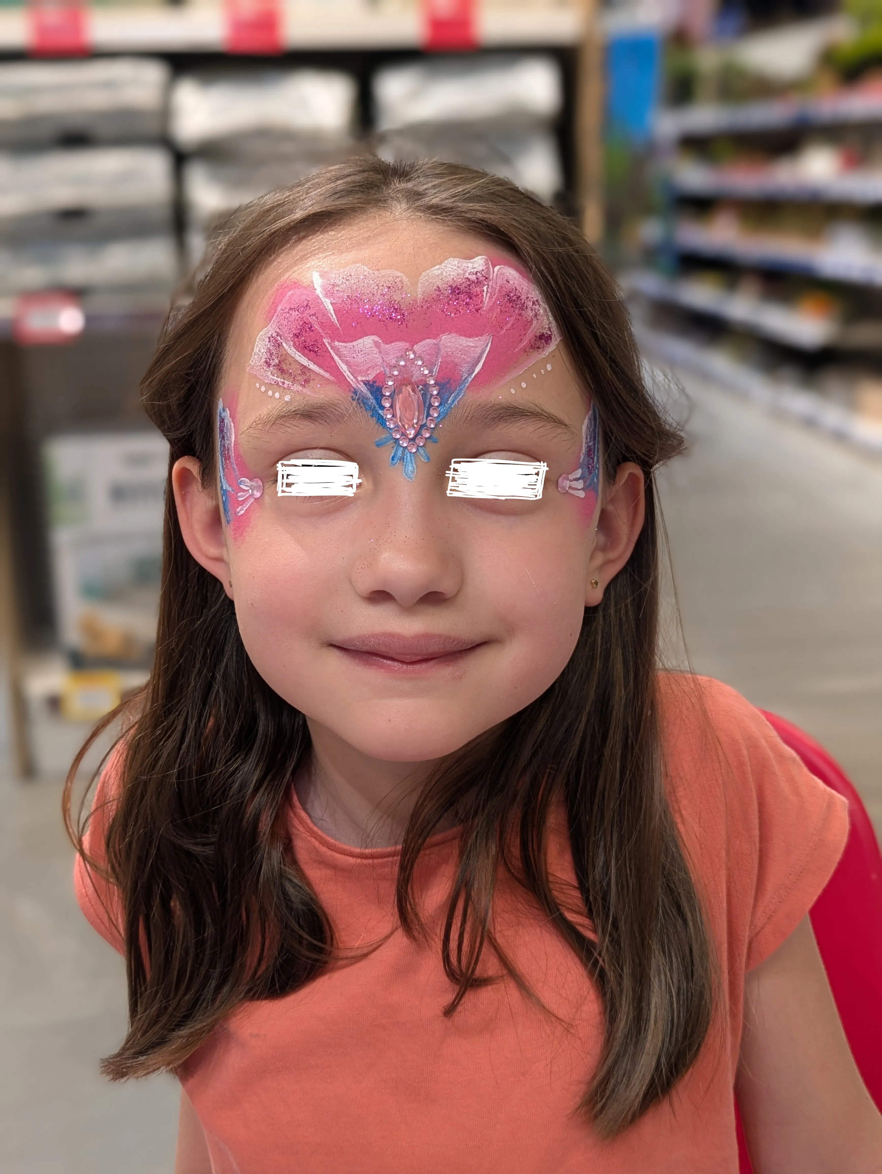 Maquillage artistique inspiré d’une sirène